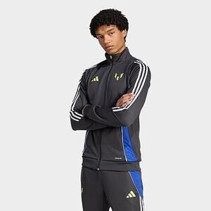 Adidas Men's Messi Icon Logo Track Jacket - Carbon